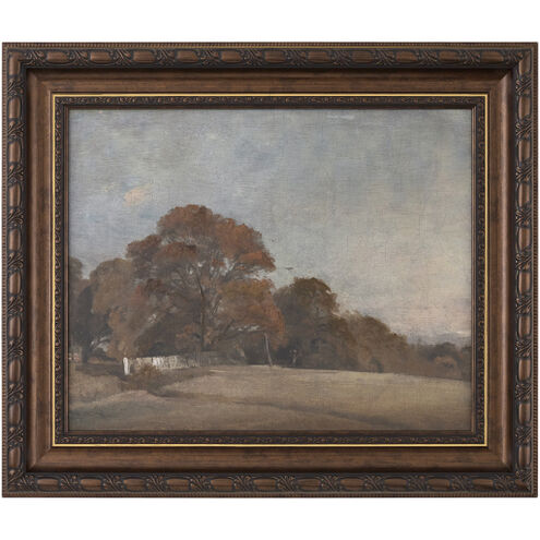 Glens Falls Antiqued and 25 Hand Painted Framed Art