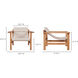 Annex Beige Occasional Chair, Lounge