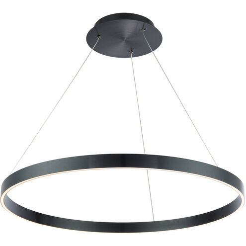Sirius LED 31 inch Black Pendant Ceiling Light, dweLED