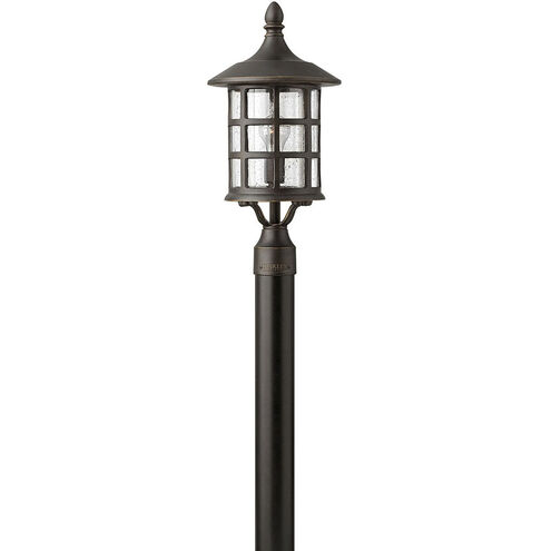 Freeport 1 Light 20.25 inch Oil Rubbed Bronze Outdoor Post Mount Lantern