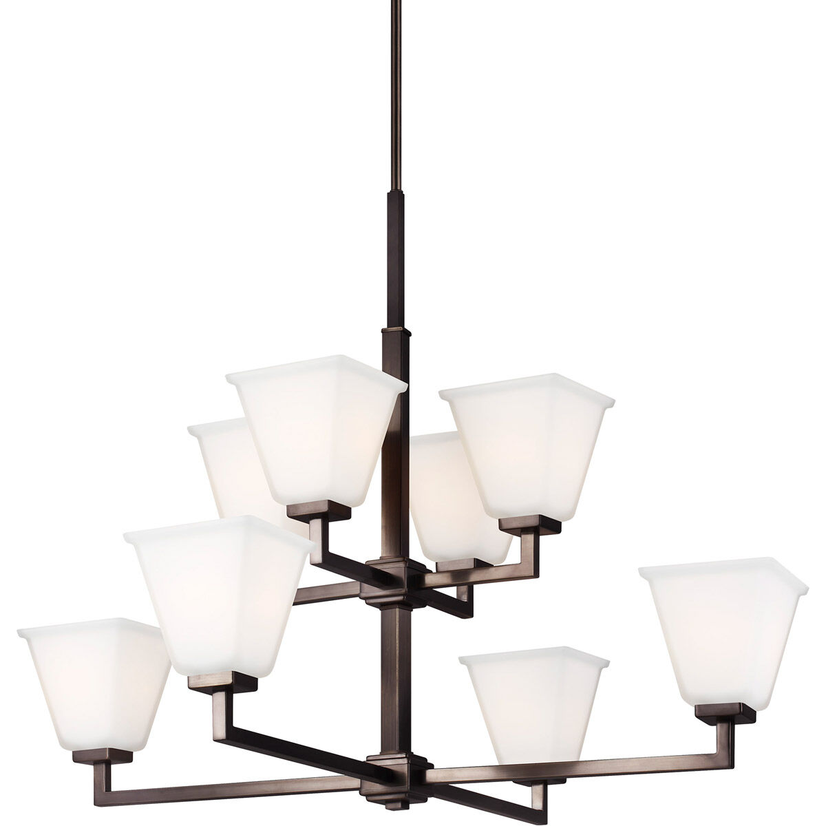 Ellis Harper 8 Light 35.5 inch Brushed Oil Rubbed Bronze Chandelier Ceiling Light
