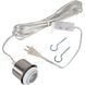 Swag Brushed Polished Nickel Pendant Hardware Ceiling Light