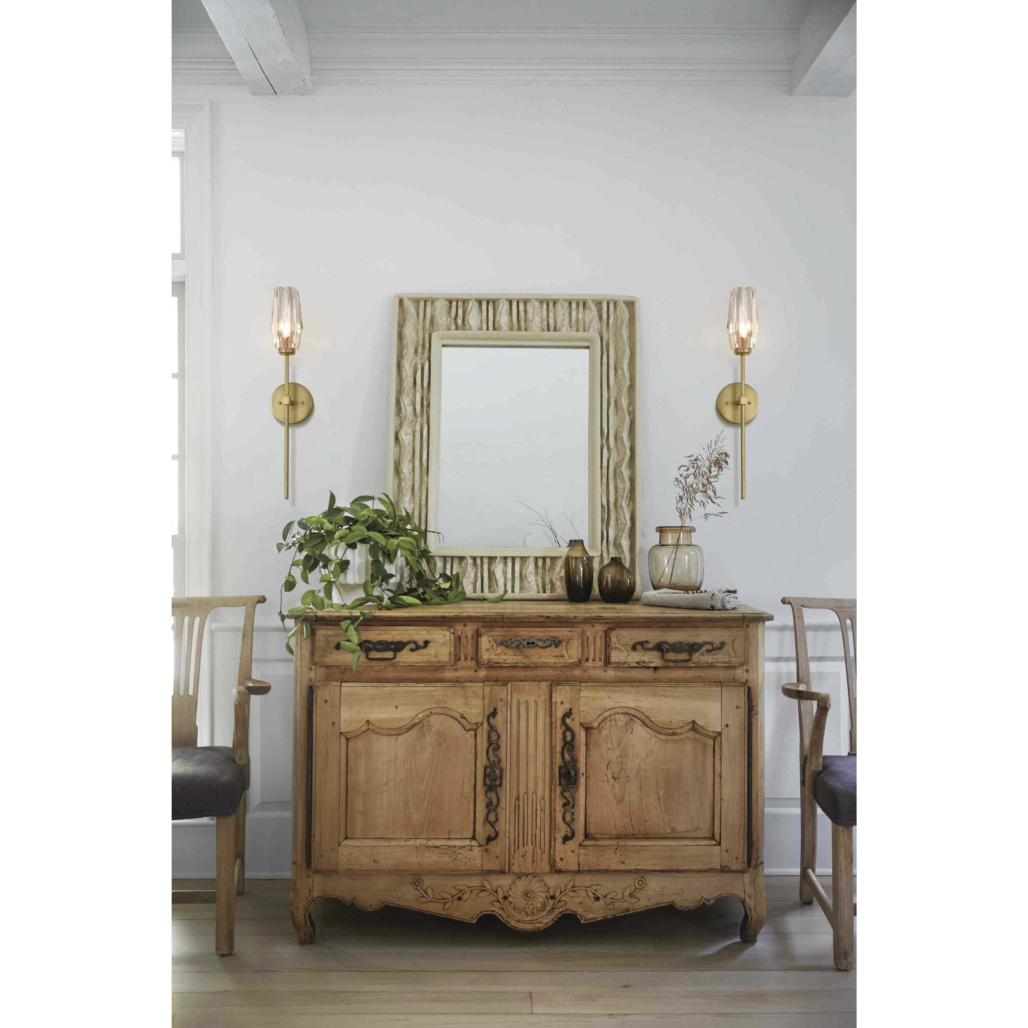 Ana 1 Light 5.25 inch Heritage Brass Indoor Wall Sconce Wall Light