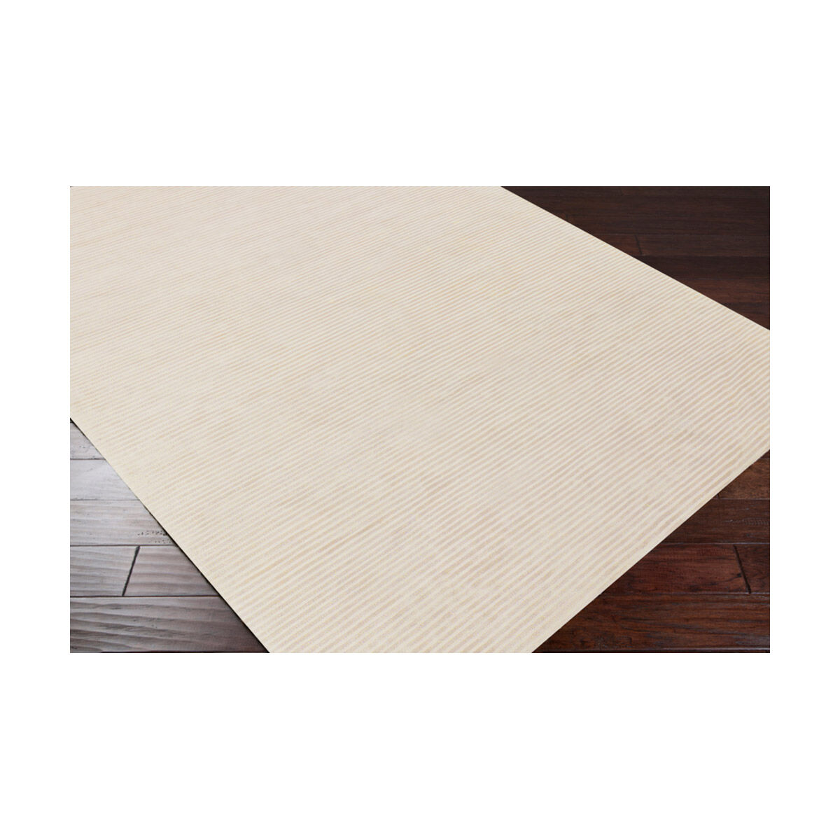 Graphite 96 X 30 inch Cream Rugs, Viscose