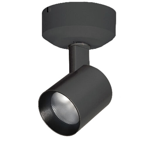Lucio LED 4.5 inch Black Flush Mount Ceiling Light in 90, 3000K