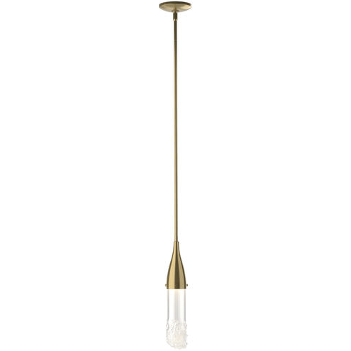 Fritz 1 Light 3.3 inch Modern Brass Mini Pendant Ceiling Light