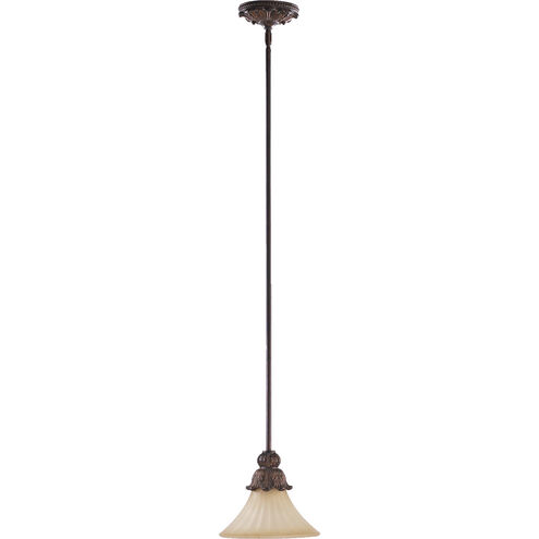 Madeleine 1 Light 9 inch Corsican Gold Mini Pendant Ceiling Light