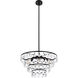 Ella 6 Light 20 inch Black Pendant Ceiling Light