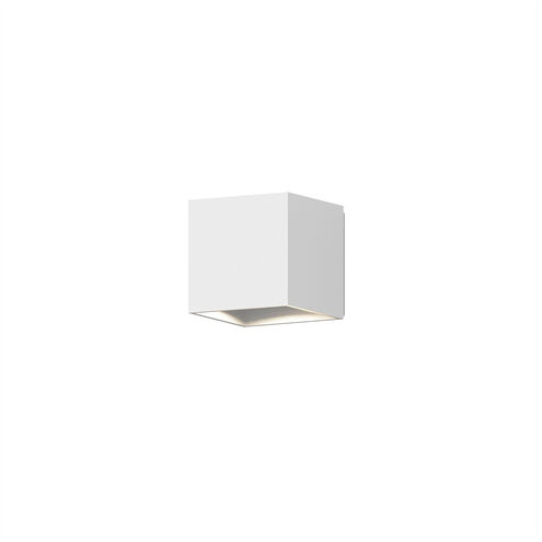 Qube 2 Light 3.25 inch Outdoor Wall Light