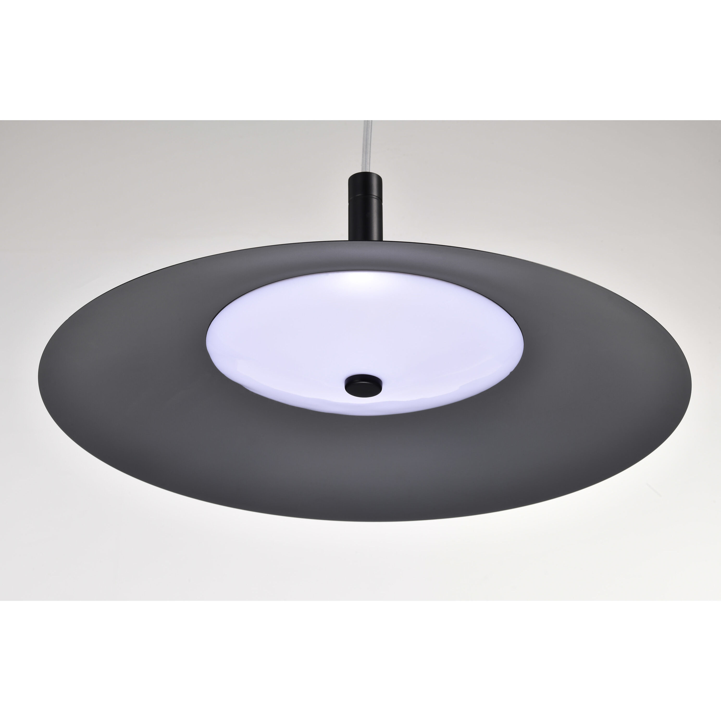 Corrine LED 18 inch Matte Black Pendant Ceiling Light