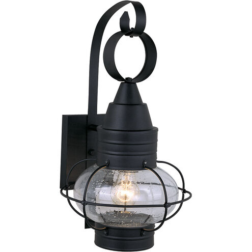 Chatham LED 18 inch Textured Black Outdoor Wall