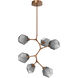 Gem 6 Light 30.00 inch Chandelier