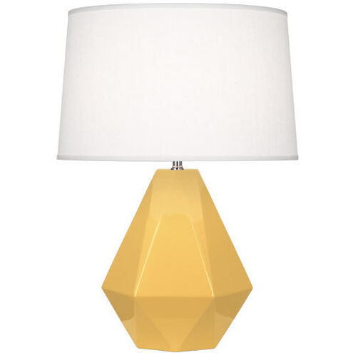 Delta 22.5 inch 150.00 watt Sunset Yellow Table Lamp Portable Light