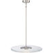 Luminwood 1 Light 24 inch Polished Nickel Pendant Ceiling Light