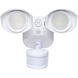 Brentwood LED 5 inch White Outdoor Security Light