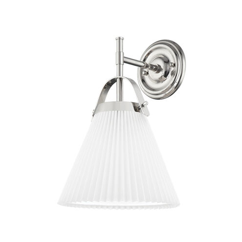 Aldridge 1 Light 9.25 inch Polished Nickel Wall Sconce Wall Light
