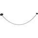 Beluga LED 13 inch Black Pendant Ceiling Light