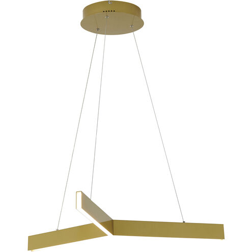 Canada LED 27 inch Brass Chandelier Ceiling Light