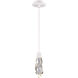 Angelus 1 Light 5.5 inch Matte White Mini Pendant Ceiling Light