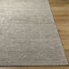 Kimberly 108 X 72 inch Warm Grey / Metallic - Silver / Sage Handmade Rug in 6 x 9