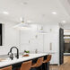 Carillon 1 Light 15.75 inch White with Satin Brass Single Pendant Ceiling Light in White and Satin Brass