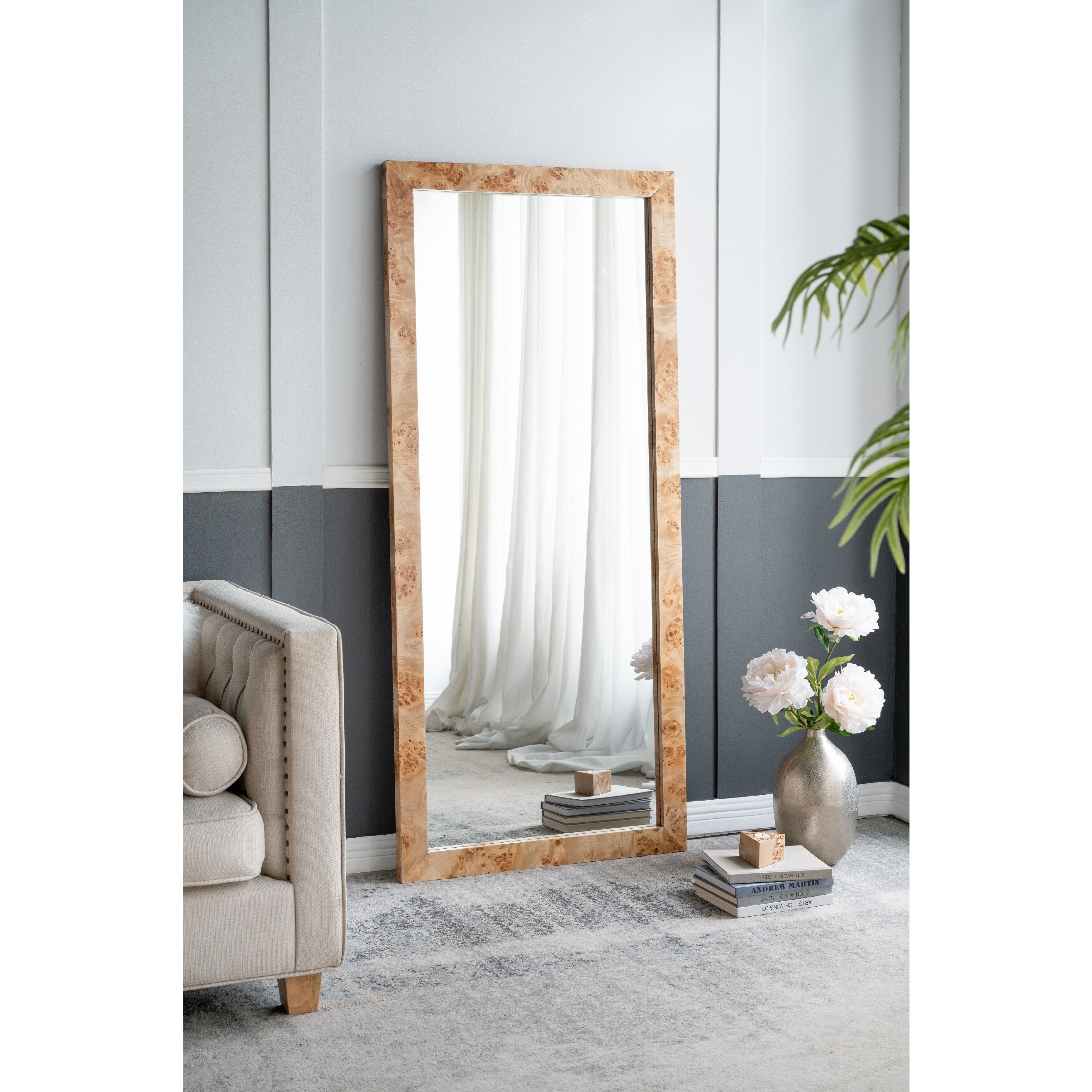 Burl 71.1 X 31.5 inch Brown Mirror