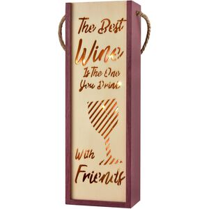 Best Friends and Natural with Brown Wine Lighting