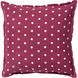 Polka Dot 20 inch Rust, Cream Pillow Kit