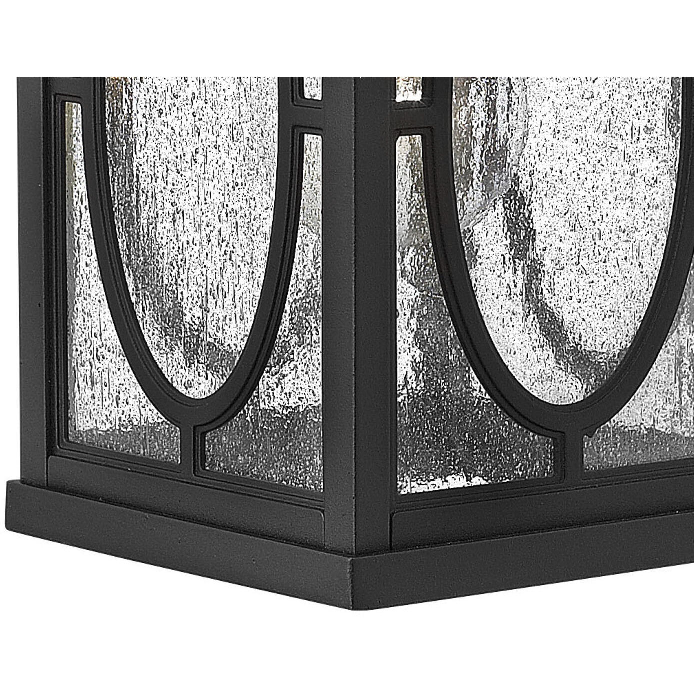 Randolph LED 15 inch Black Outdoor Wall Mount Lantern, Medium