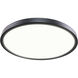 Stratos LED 15.88 inch Matte Black Ceiling Mount Ceiling Light
