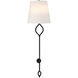 Roxbury 2 Light 9.5 inch Matte Black Wall Sconce Wall Light