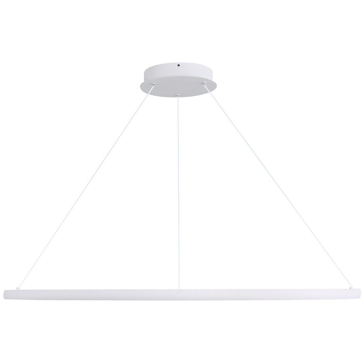 Veritas LED 35.38 inch Sand White Chandelier Ceiling Light
