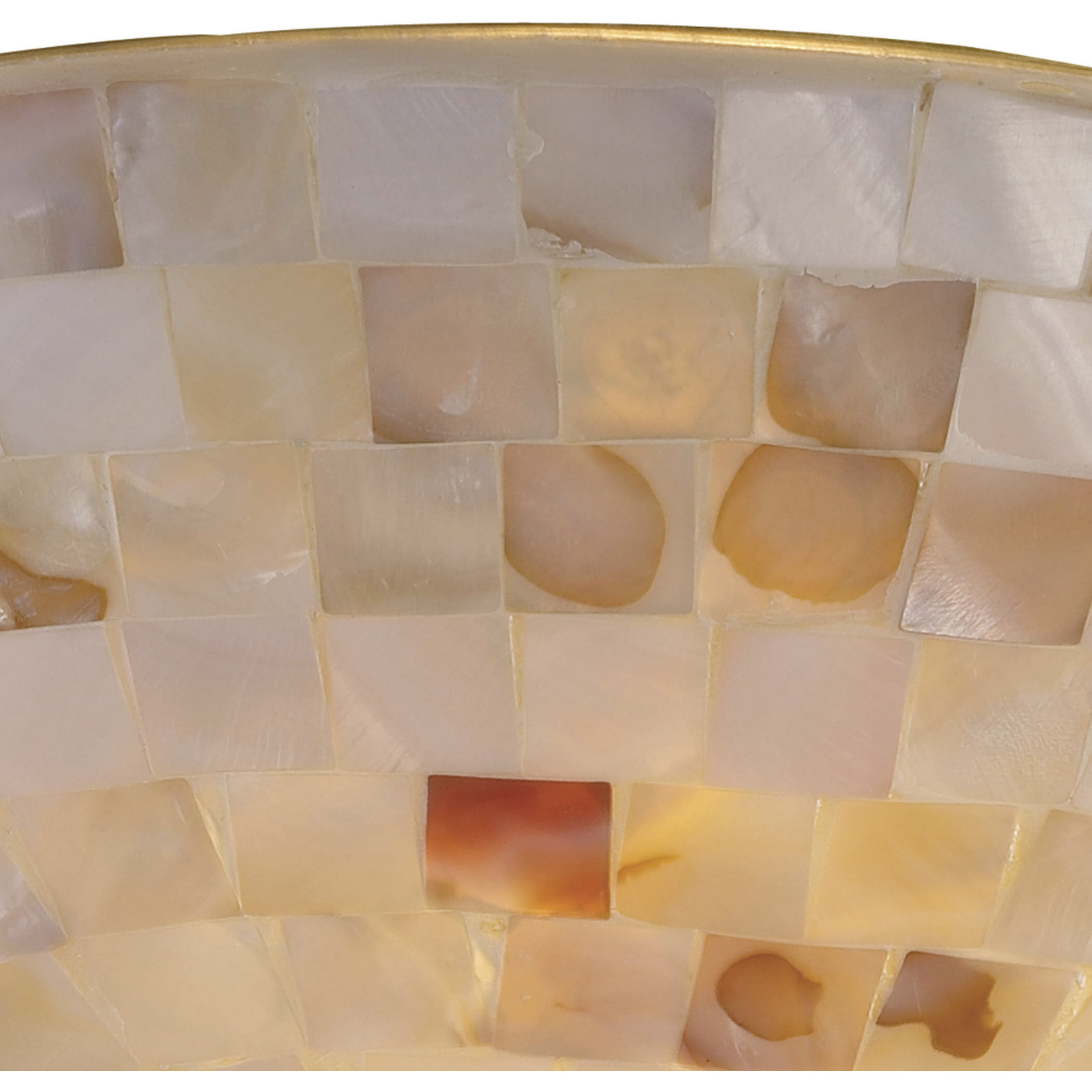 Capri 2 Light 12 inch Natural with Satin Nickel Semi Flush Mount Ceiling Light