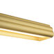 Alora Mood Dottie 20.00 watt 18 inch Brushed Gold Wall/Picture Light Wall Light