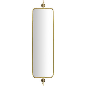 Pirouette 80.4 X 20 inch Gold Full Length/Oversized Mirror, Rectangle