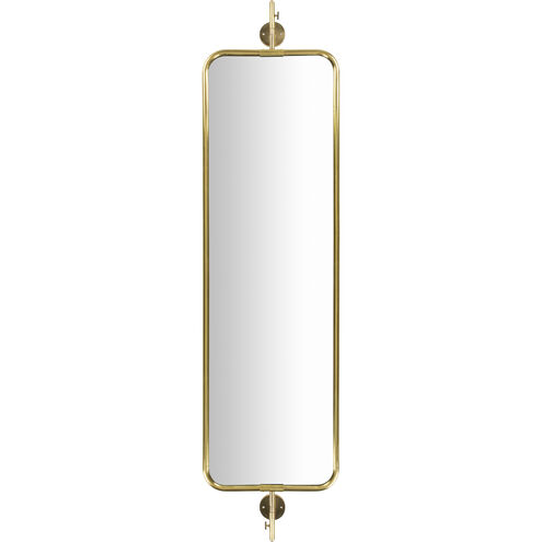 Pirouette 80.4 X 20 inch Gold Full Length/Oversized Mirror, Rectangle