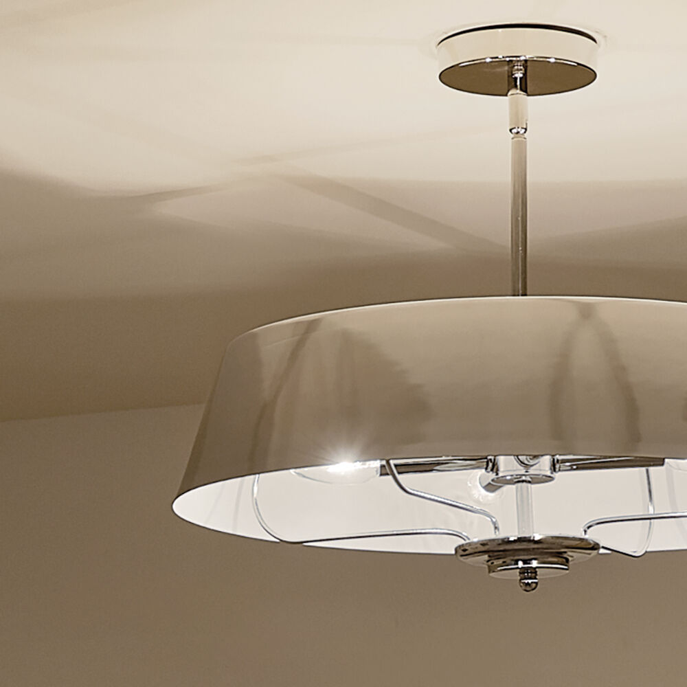 Luella 4 Light 22 inch Polished Nickel Pendant Ceiling Light