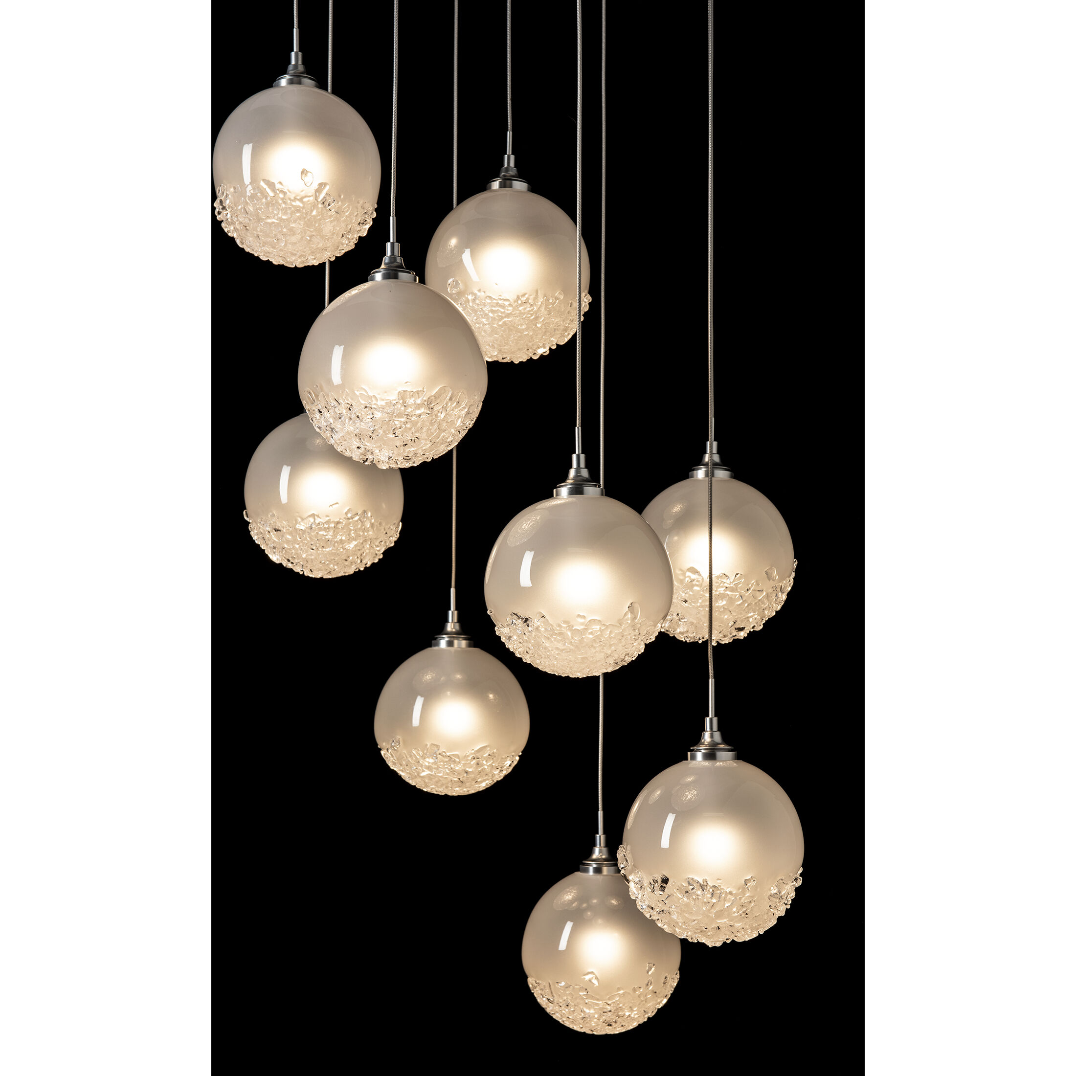 Fritz 9 Light 20.5 inch Sterling Pendant Ceiling Light