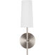 Mel 1 Light 5 inch Burnished Nickel Wall sconce Wall Light