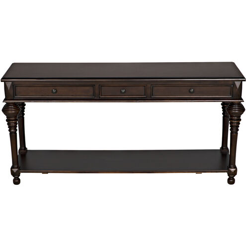 Colonial 72 X 20 inch Distressed Brown Sofa Table, Large