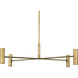 Sean Lavin Ponte 8 Light 36 inch Hand Rubbed Antique Brass Chandelier Ceiling Light