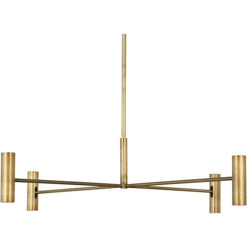 Sean Lavin Ponte 8 Light 36 inch Hand Rubbed Antique Brass Chandelier Ceiling Light