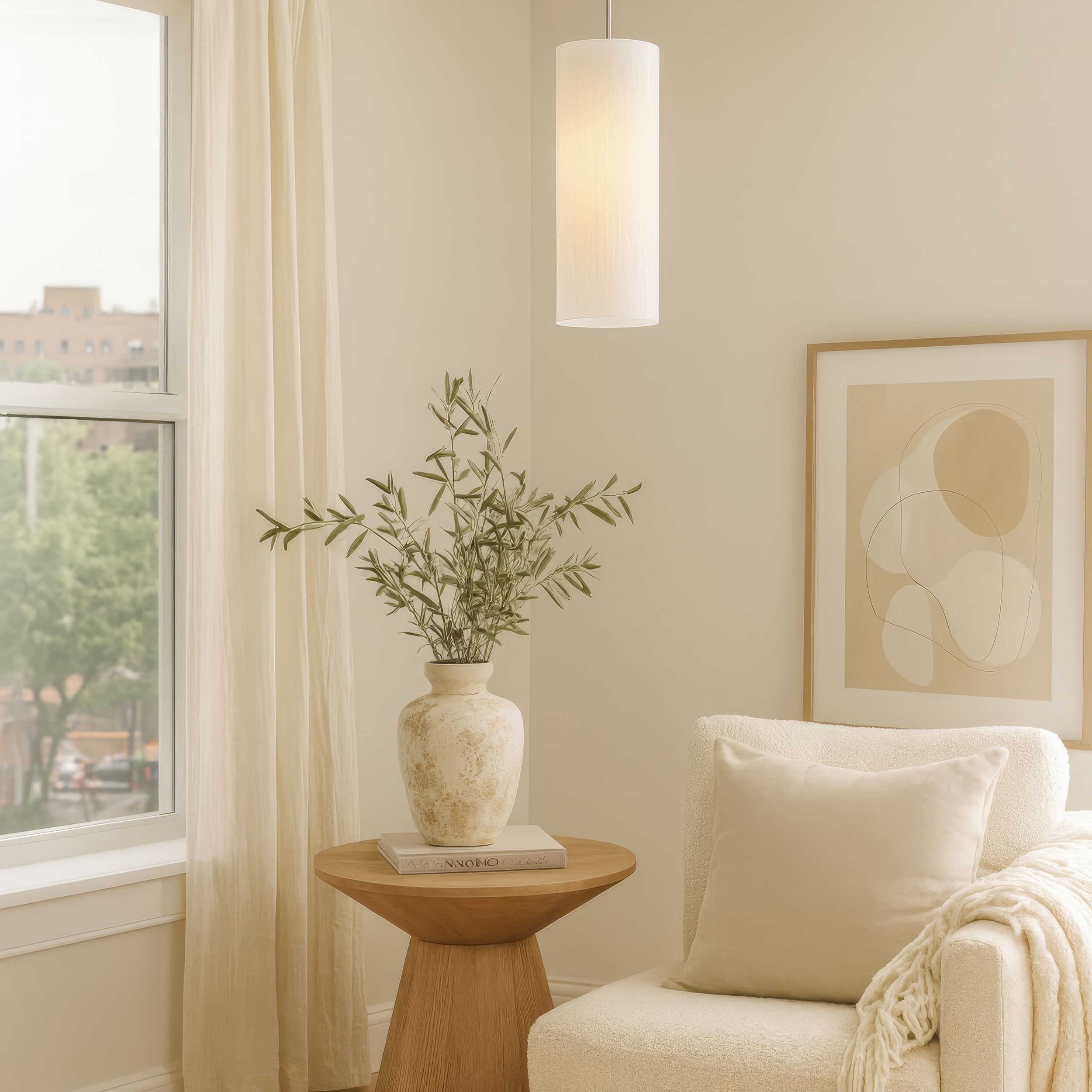 Swirled 1 Light 5.25 inch Chrome Mini Pendant Ceiling Light