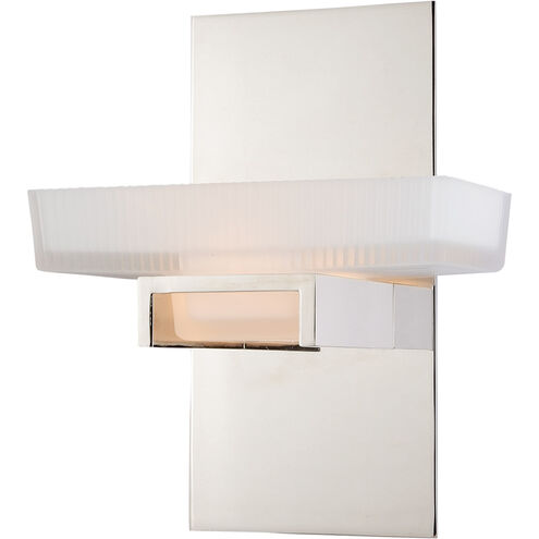 Gatsby 1 Light 8 inch Polished Nickel Bathroom Light Wall Light