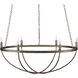 Quillian 6 Light 30.75 inch Light Mole Chandelier Ceiling Light