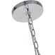 Canada LED 30 inch Chrome Chandelier Ceiling Light