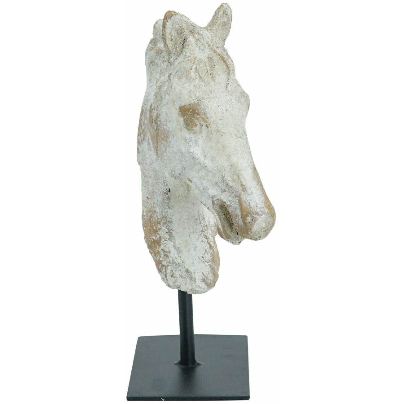 Anita Gray/Gold/Black Outdoor Statue