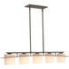 Arc Ellipse 5 Light 41.9 inch Natural Iron Pendant Ceiling Light
