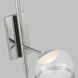 Avroko Crosby Wall Sconce Wall Light in 277V, Polished Nickel