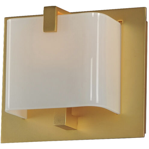 Meridian LED 6 inch Gold Bath Light Wall Light